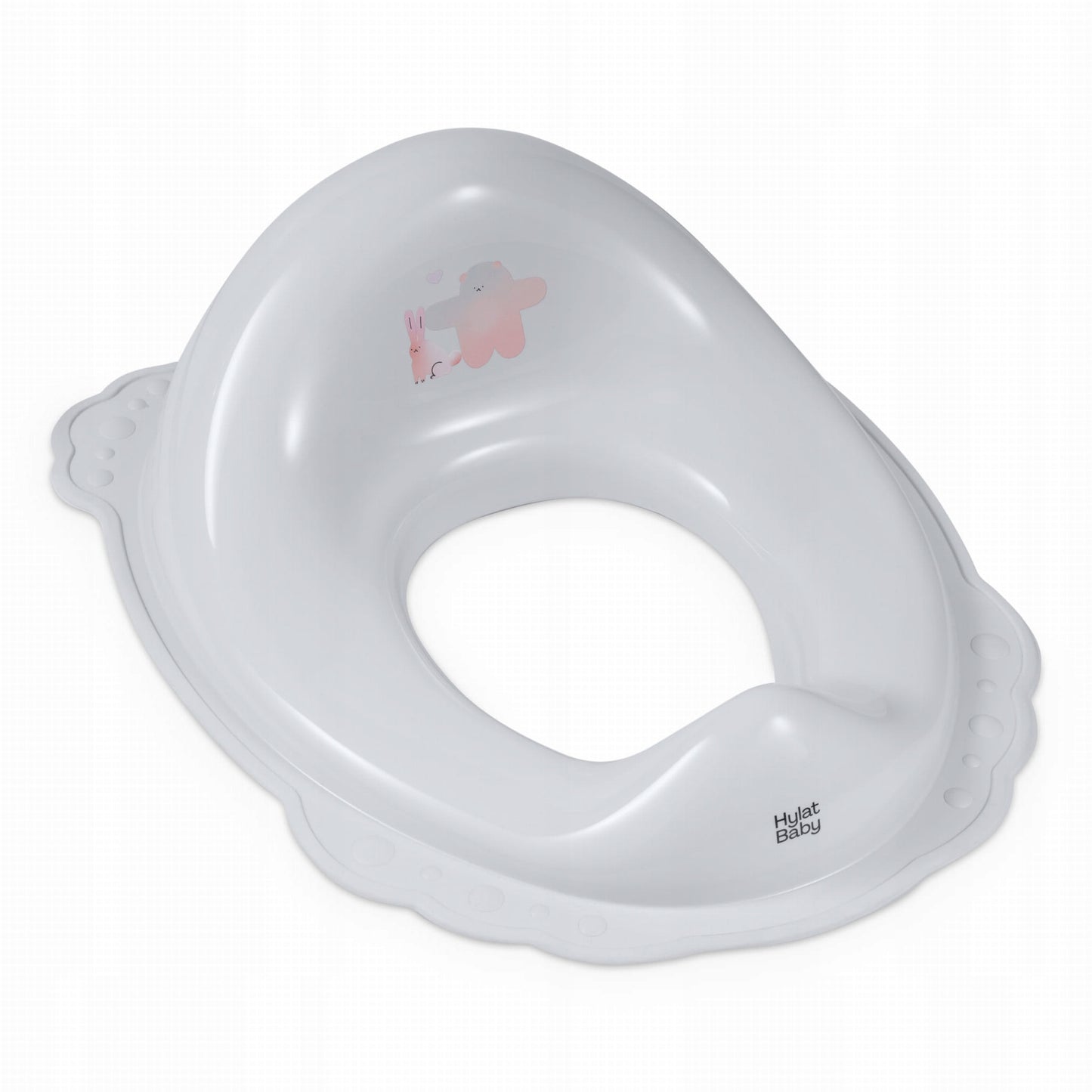 Dětské sedátko na WC, protiskluzové - šedé FRIENDS