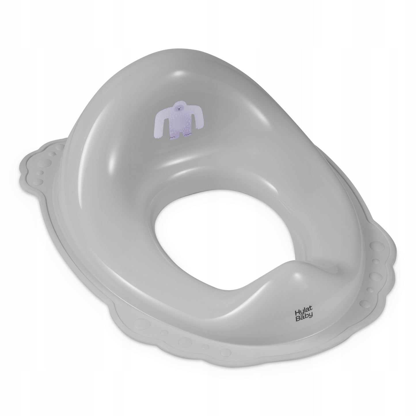 Dětské sedátko na WC, protiskluzové - šedé YETI