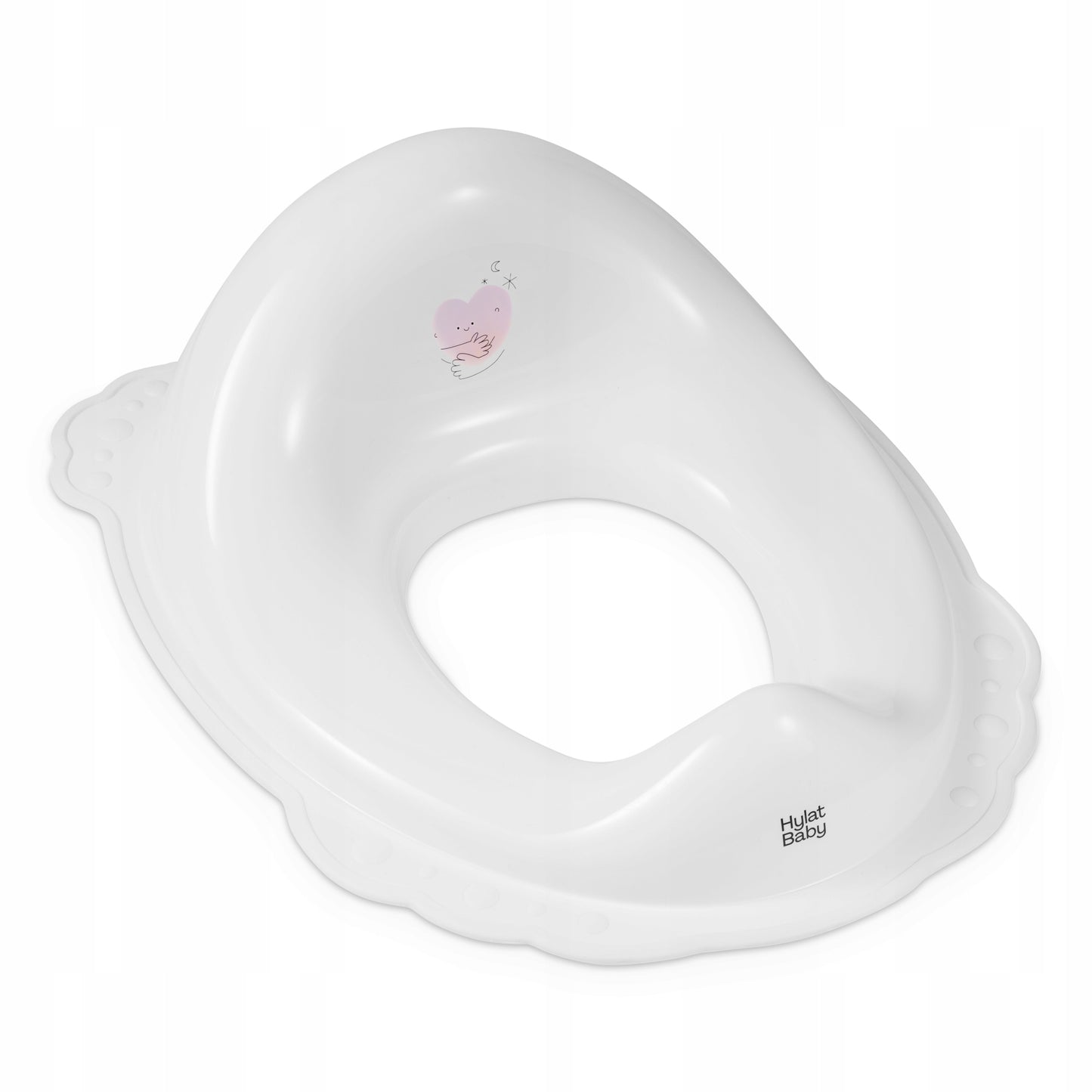 Dětské sedátko na WC, protiskluzové - bílé HUG ME