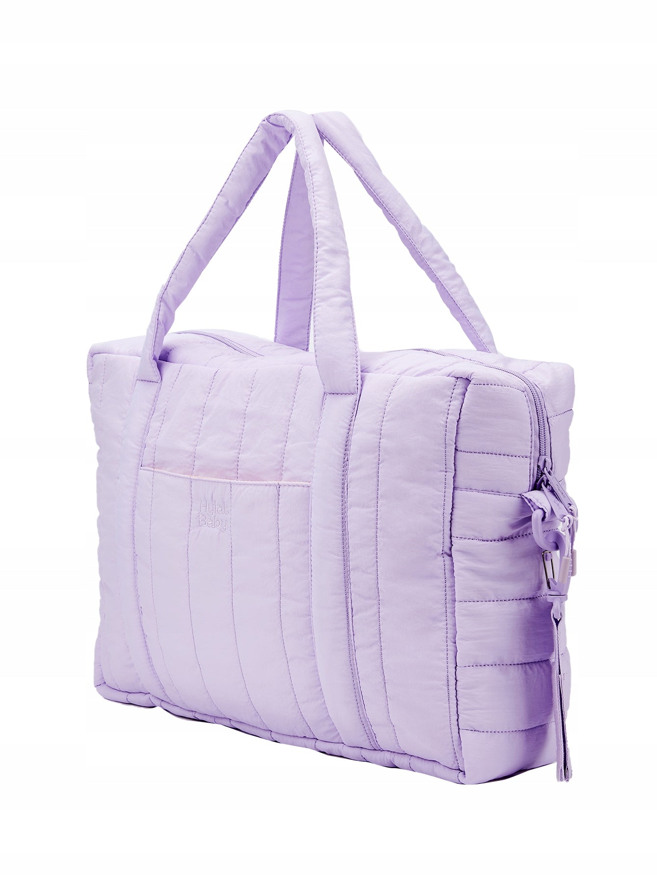 Hylat Baby taška a organizér pro maminky - fialová prošívaná