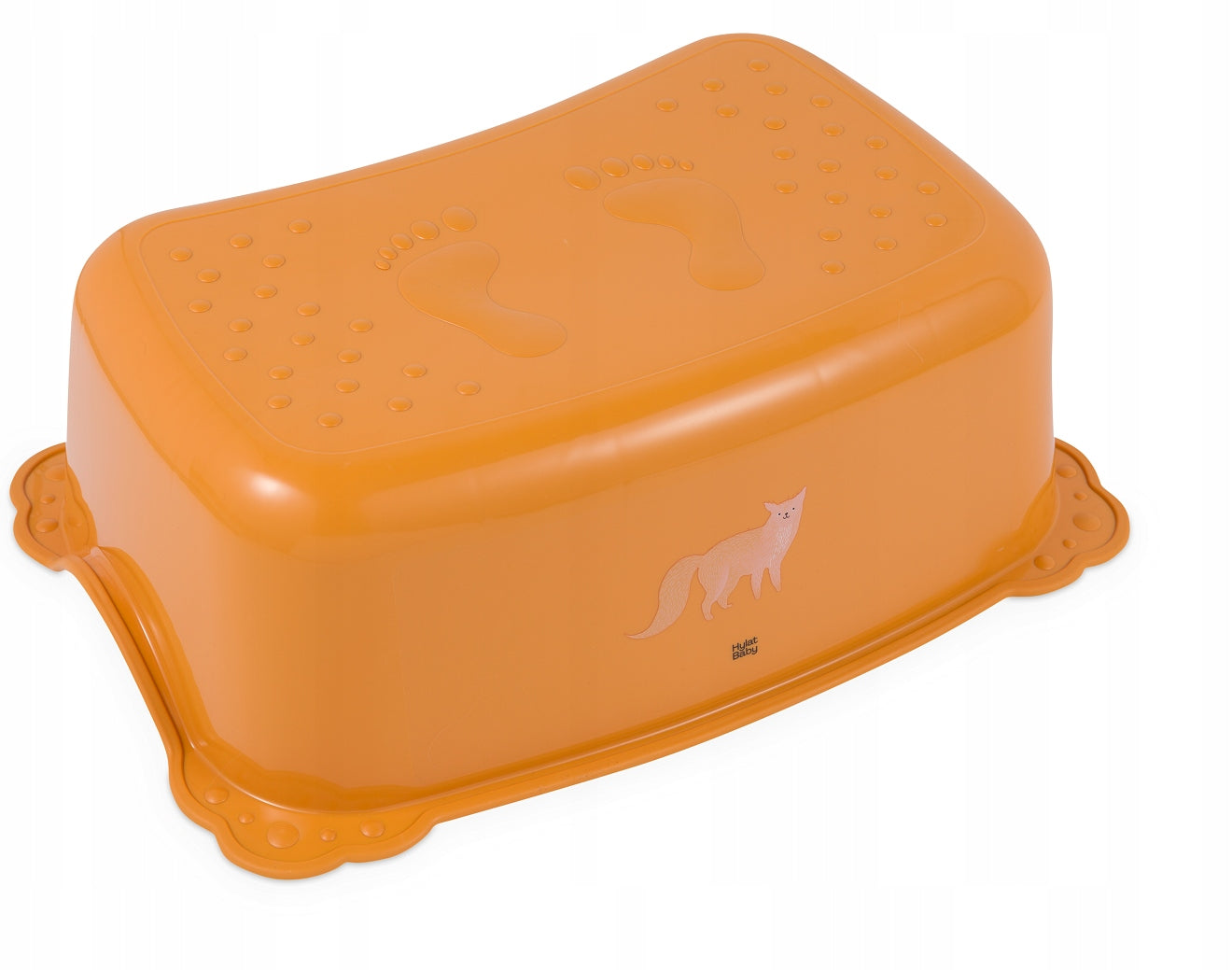 Dětská podnožka na toaletu, protiskluzová - hořčicová FOX