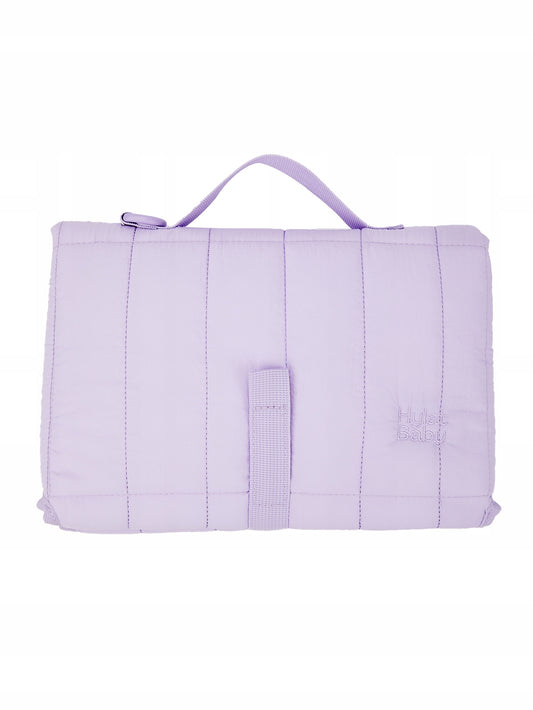 Hylat Baby skládací cestovní přebalovací pult - fialový prošívaný