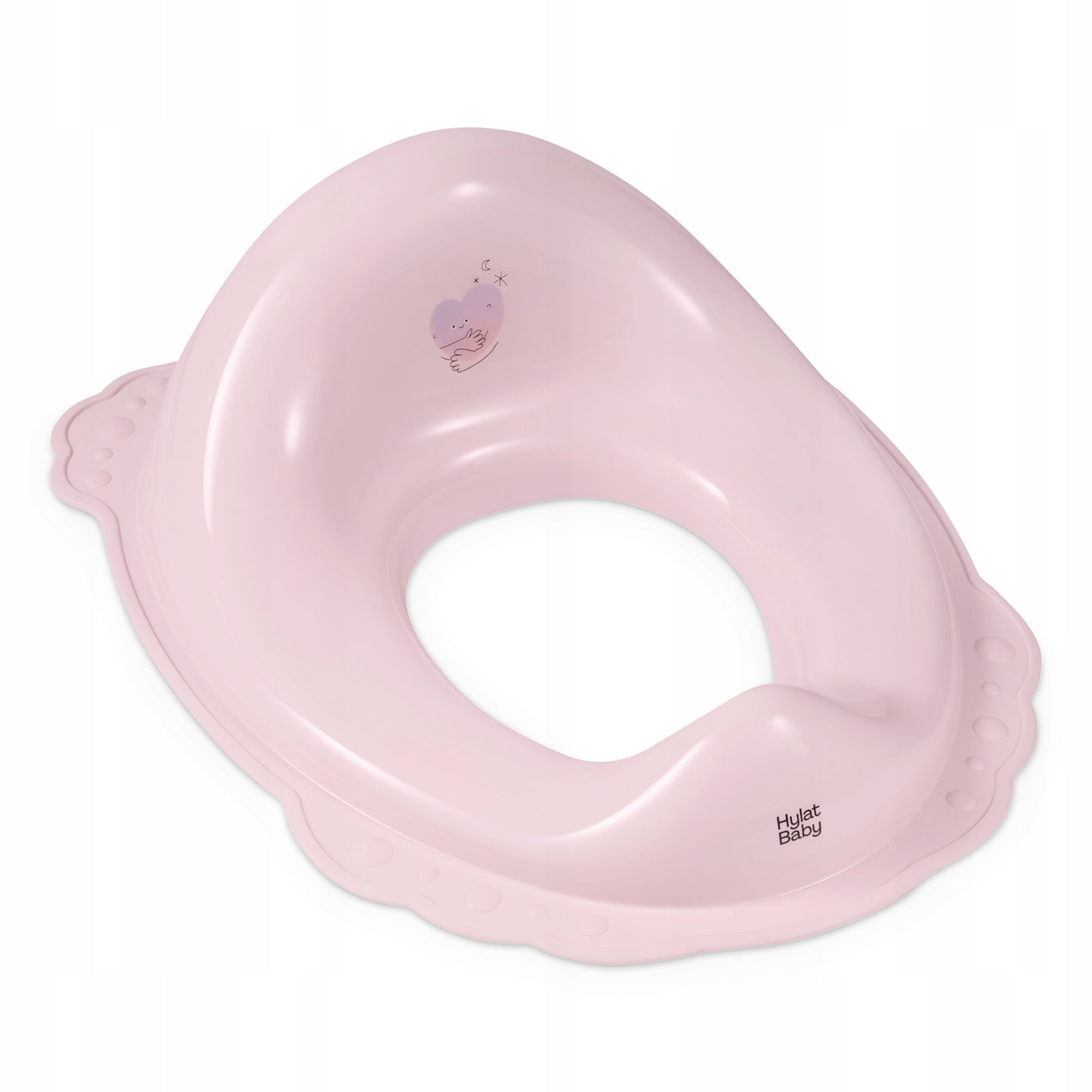 Dětské sedátko na WC, protiskluzové - růžové HUG ME